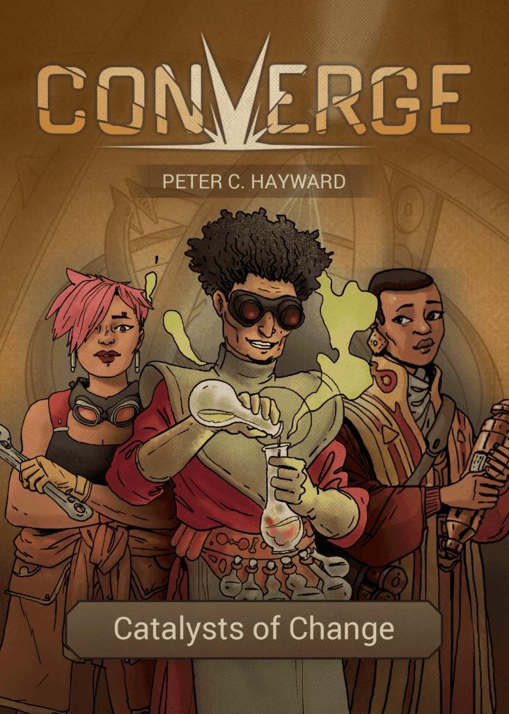 Converge: Catalysts of Change board game cover