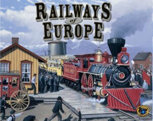 Railways of Europe board game cover