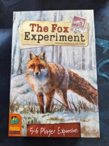 The Fox Experiment: 5-6 Player Expansion board game cover