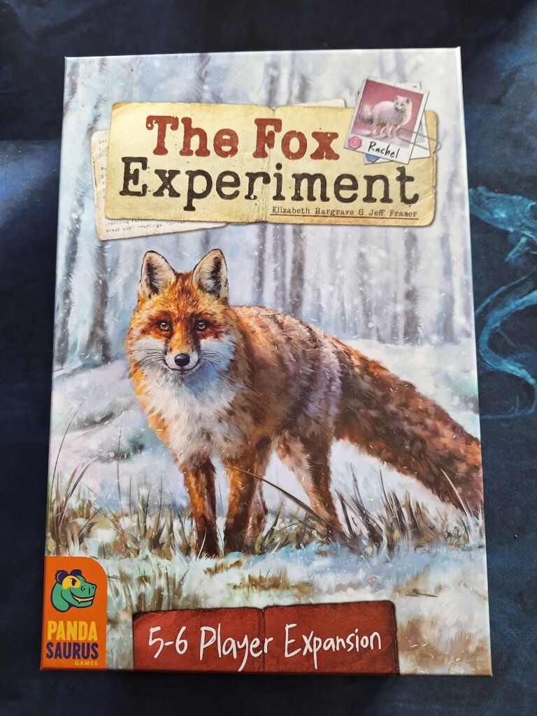 The Fox Experiment: 5-6 Player Expansion board game cover