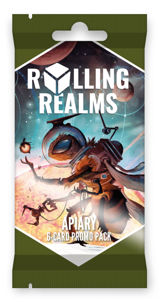 Rolling Realms: Apiary Promo Pack board game cover