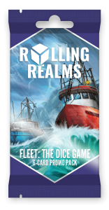 Rolling Realms: Fleet – The Dice Game Promo Pack board game cover