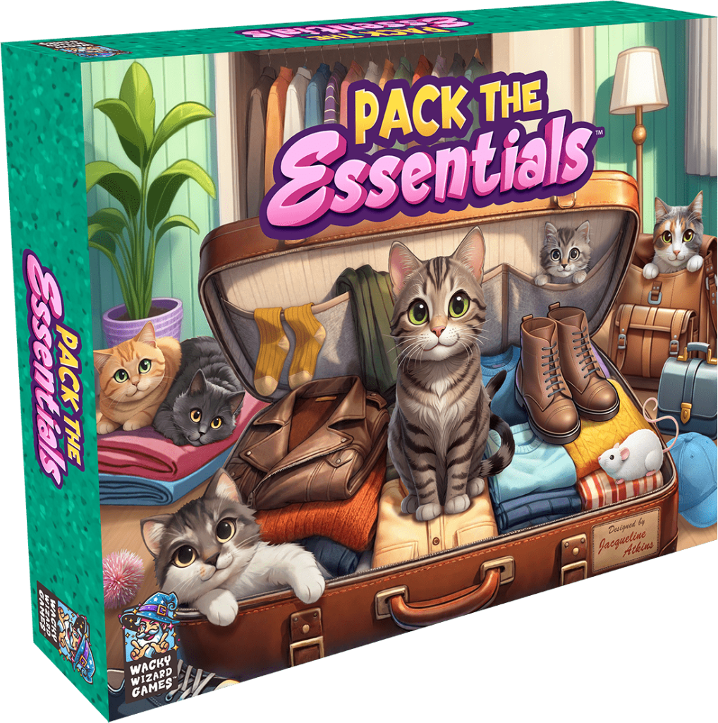 Pack the Essentials board game cover