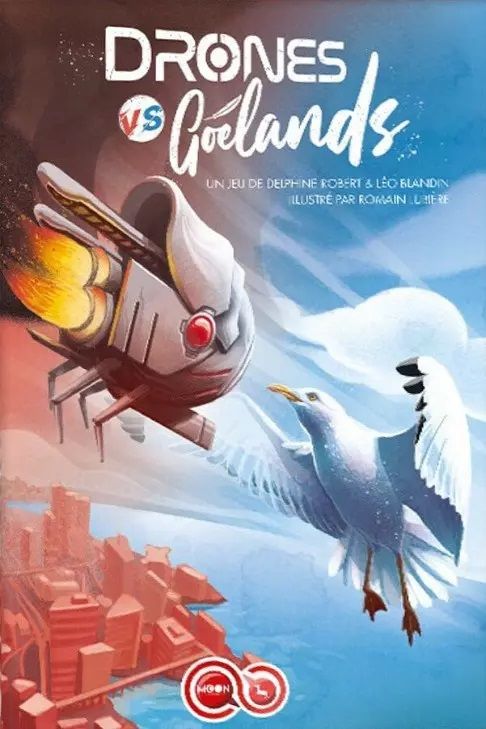 Drones VS Goélands board game cover