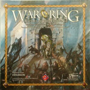 War of the Ring: Battles of the Third Age board game cover