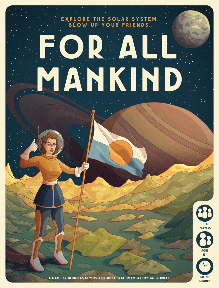 For All Mankind board game cover