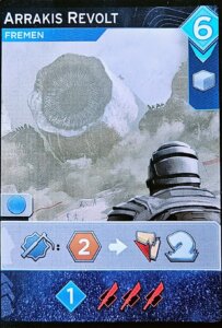 Dune: Imperium – Uprising: Arrakis Revolt Promo Card board game cover