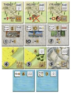 Peloponnes: Hellas Expansion board game cover