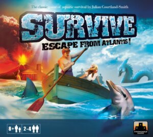 Survive: Escape from Atlantis! board game cover