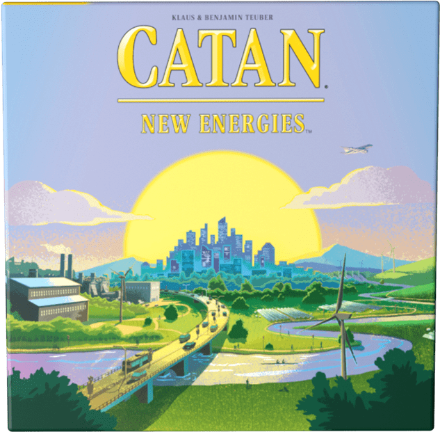Catan: New Energies board game cover
