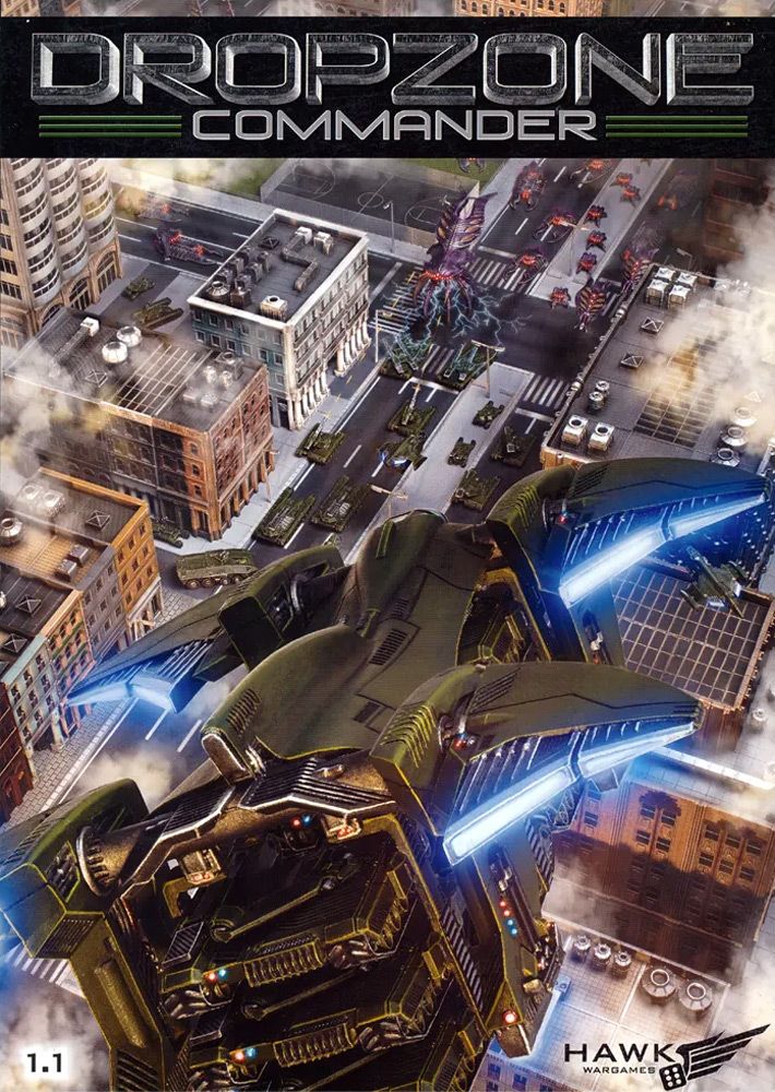 Dropzone Commander: Core Rulebook board game cover