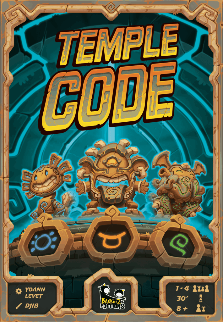 Temple Code board game cover