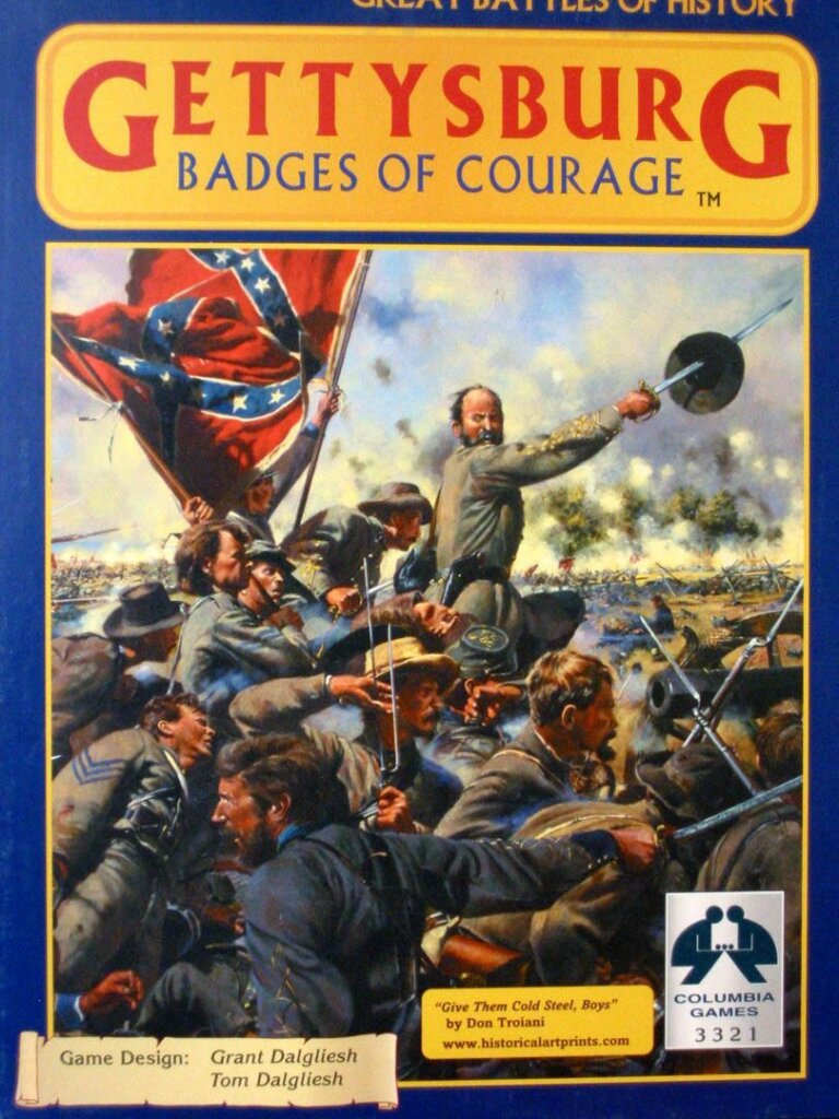 Gettysburg: Badges of Courage board game cover