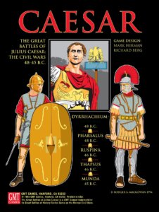 CAESAR: The Great Battles of Julius Caesar – The Civil Wars 48-45 B.C. board game cover