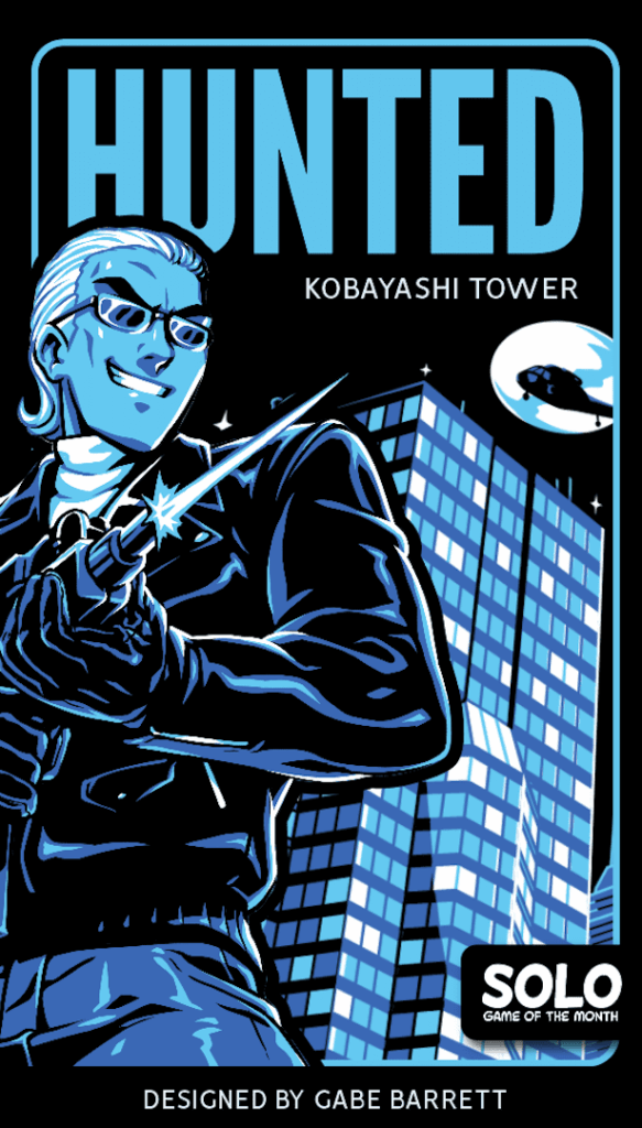 Hunted: Kobayashi Tower (2nd Edition) board game cover