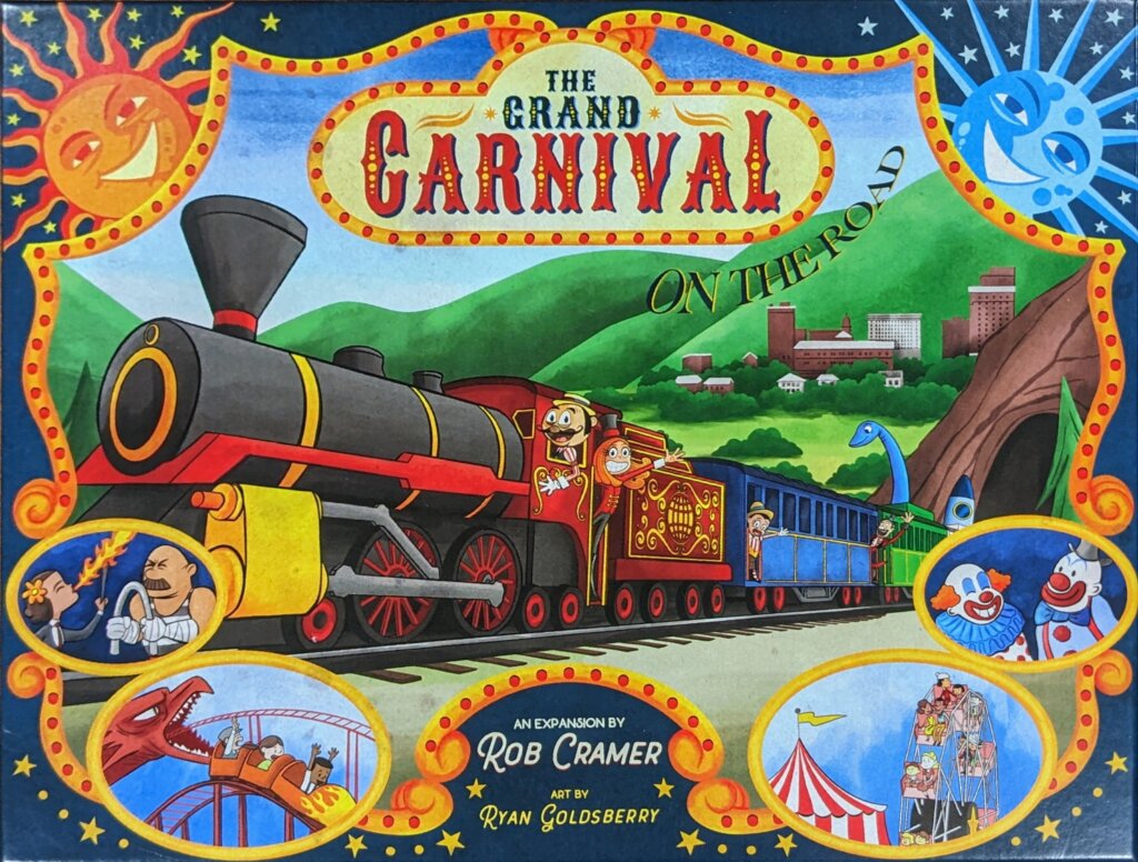 The Grand Carnival: On the Road board game cover