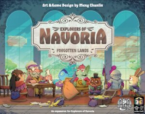 Explorers of Navoria: Forgotten Lands board game cover