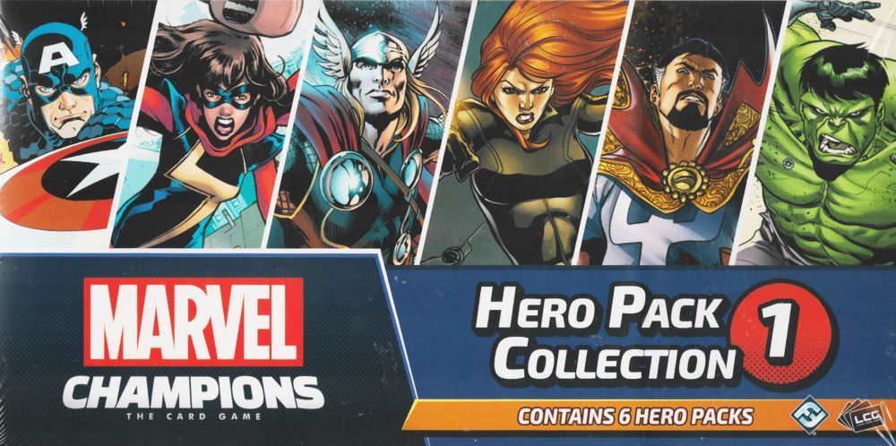Marvel Champions: The Card Game – Hero Pack Collection 1 board game cover