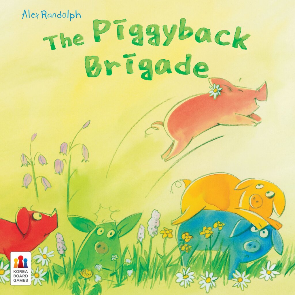 The Piggyback Brigade board game cover