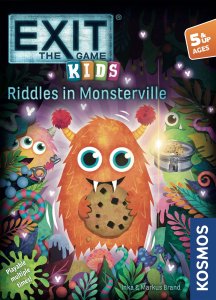 EXIT: The Game – Kids: Riddles in Monsterville board game cover