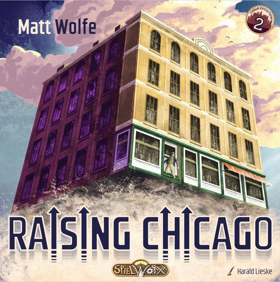 Raising Chicago board game cover