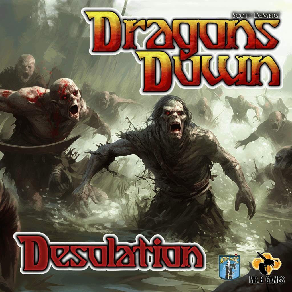 Dragons Down: Desolation board game cover
