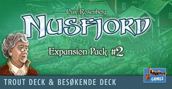 Nusfjord: Expansion Pack #2 – Trout Deck and Besøkende Deck board game cover