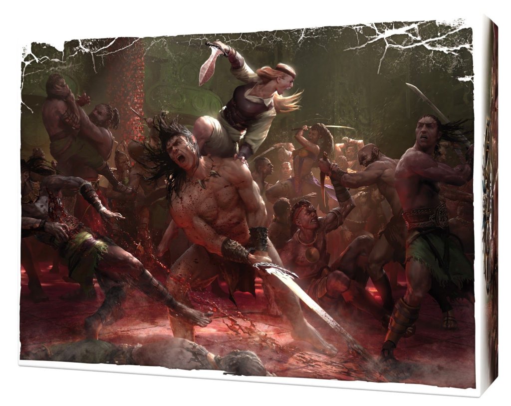 Conan: Red Nails board game cover