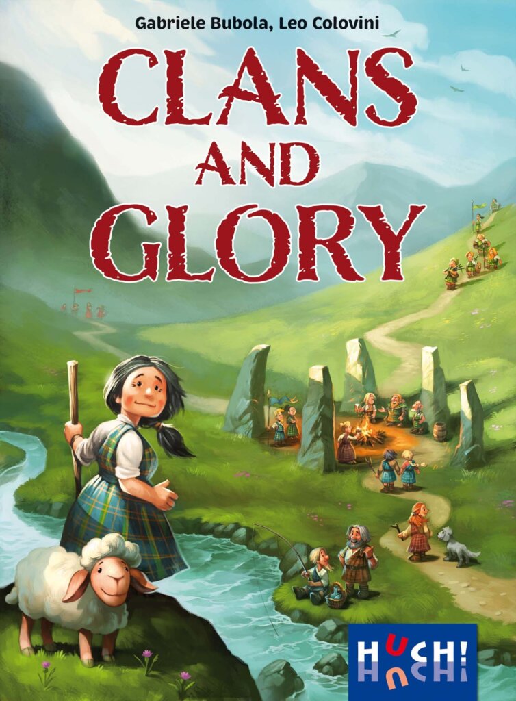 Clans and Glory board game cover