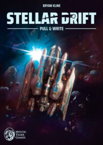 Stellar Drift: Pull & Write board game cover