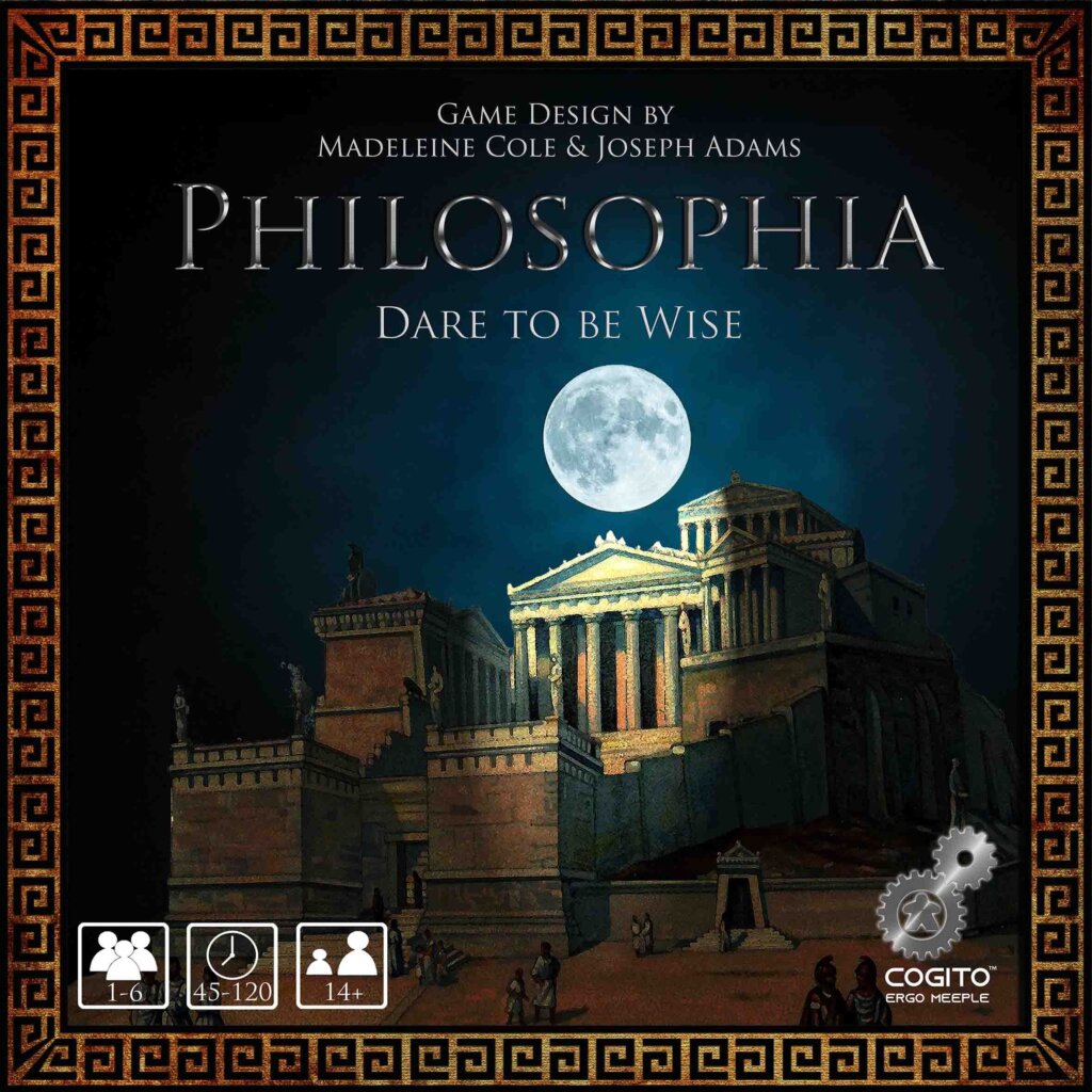 Philosophia: Dare to be Wise board game cover