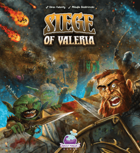 Siege of Valeria board game cover