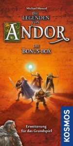 Die Legenden von Andor: Die Bonus-Box board game cover