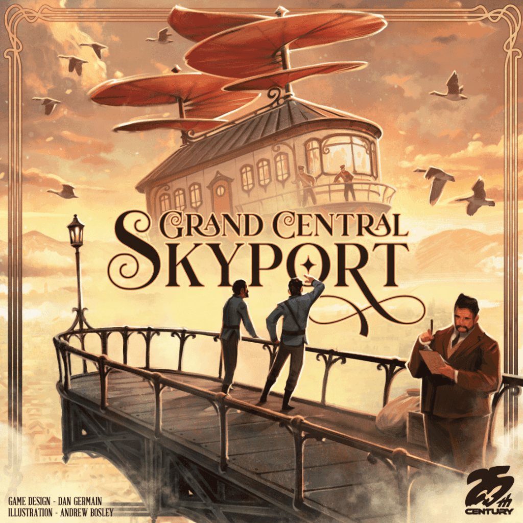 Grand Central Skyport board game cover