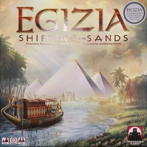 Egizia: Shifting Sands – Kickstarter Edition board game cover