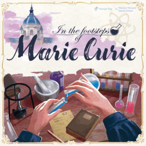 In the Footsteps of Marie Curie board game cover
