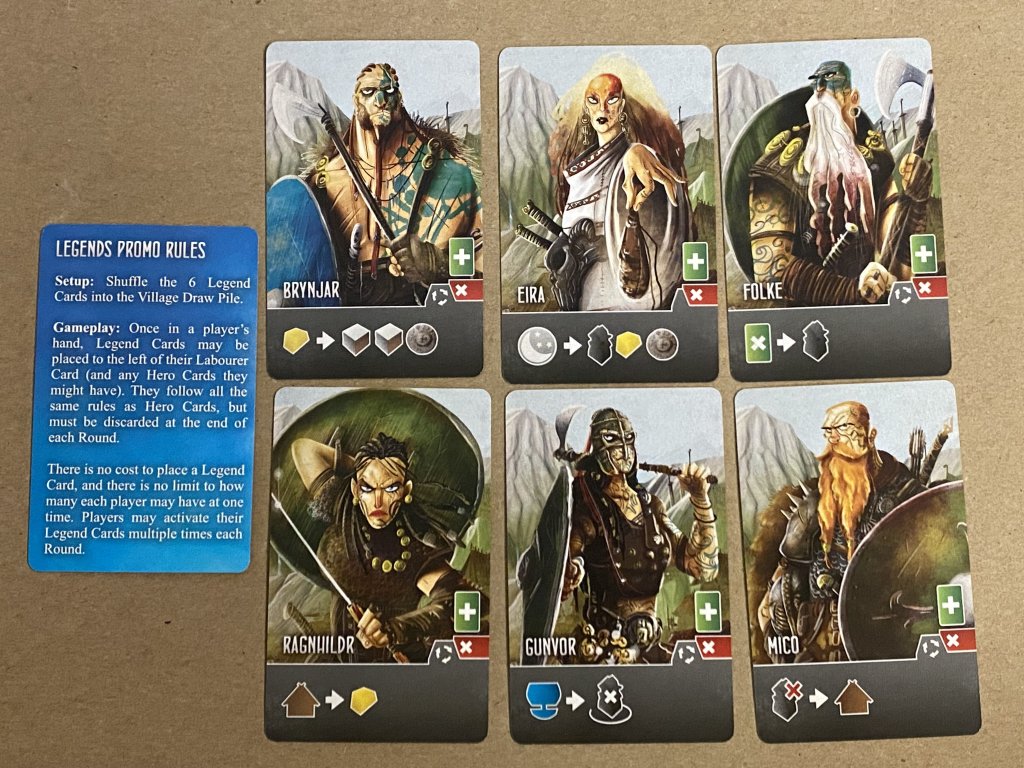 Shipwrights of the North Sea: Redux – Legends Promo Pack board game cover