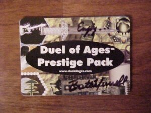 Duel of Ages: Prestige Pack board game cover