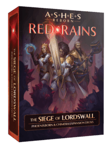 Ashes Reborn: Red Rains – The Siege of Lordswall board game cover