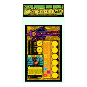 Dungeon Degenerates: Freaks & Psychos Expansion board game cover