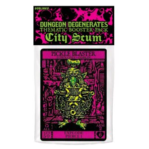 Dungeon Degenerates: City Scum Booster Pack board game cover