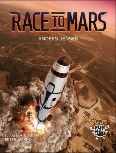 Race to Mars board game cover