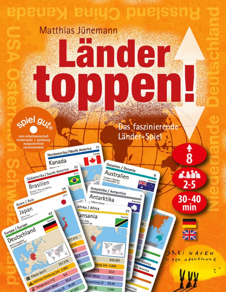 Länder toppen! board game cover