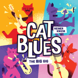 Cat Blues: The Big Gig board game cover