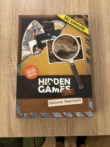 Hidden Games Tatort: Tödliche Überfahrt board game cover