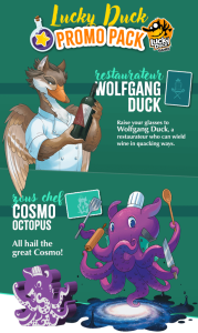 Critter Kitchen: Lucky Duck Promo Pack board game cover