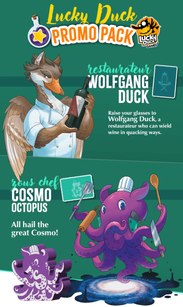 Critter Kitchen: Lucky Duck Promo Pack board game cover