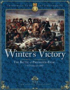 Winter’s Victory: The Battle of Preussisch-Eylau, 7-8 February 1807 board game cover