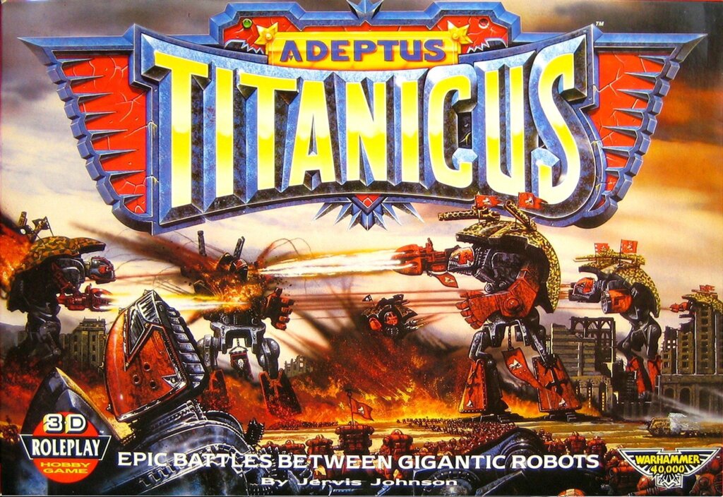 Adeptus Titanicus board game cover