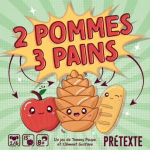 2 Pommes 3 Pains board game cover